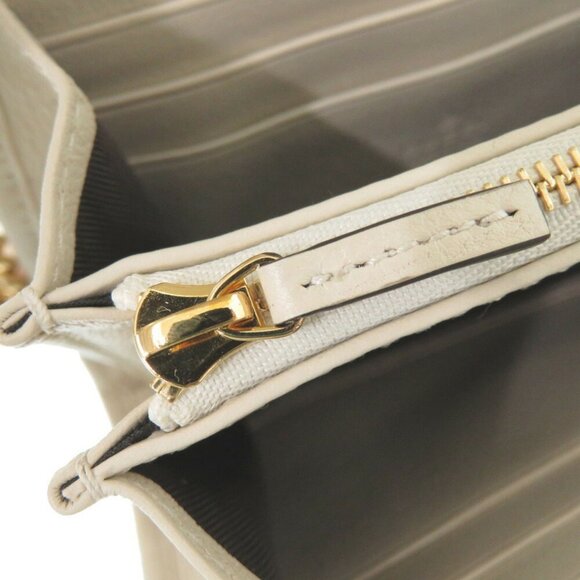 GUCCI White Leather Wallet - Picture 9 of 11